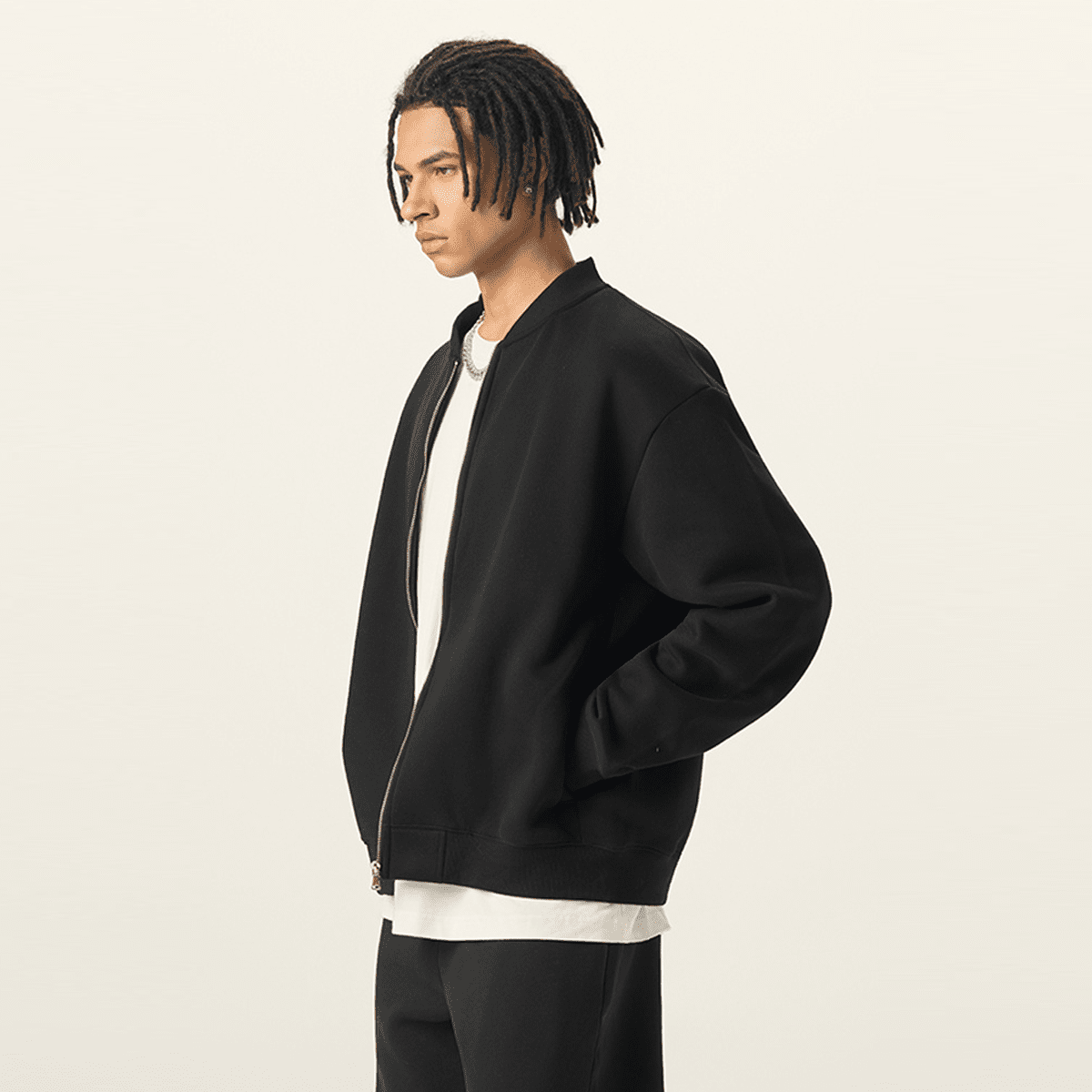 Unisex Fleece Zip-Up Jacket