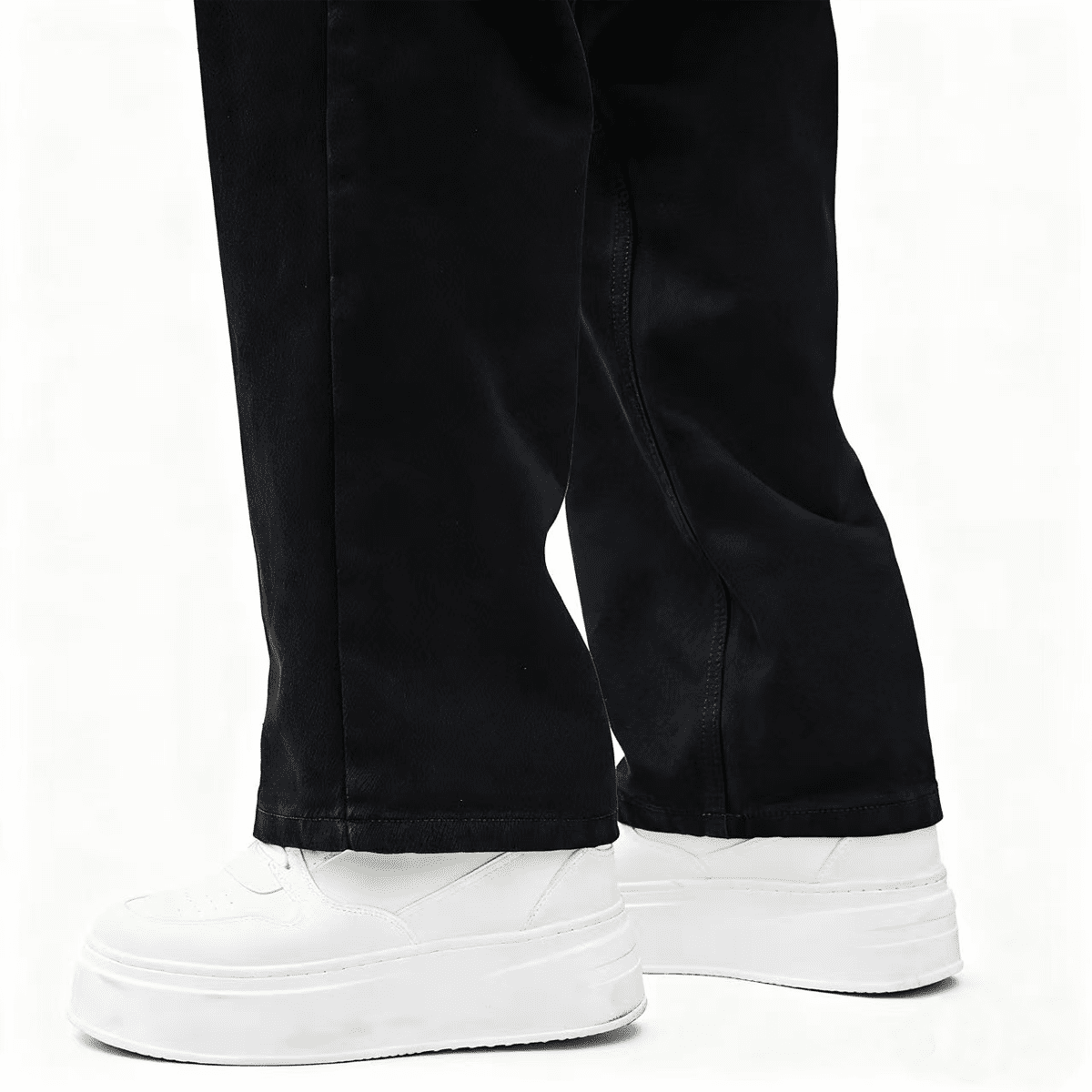 Relaxed Fit Straight-Leg Denim Jeans