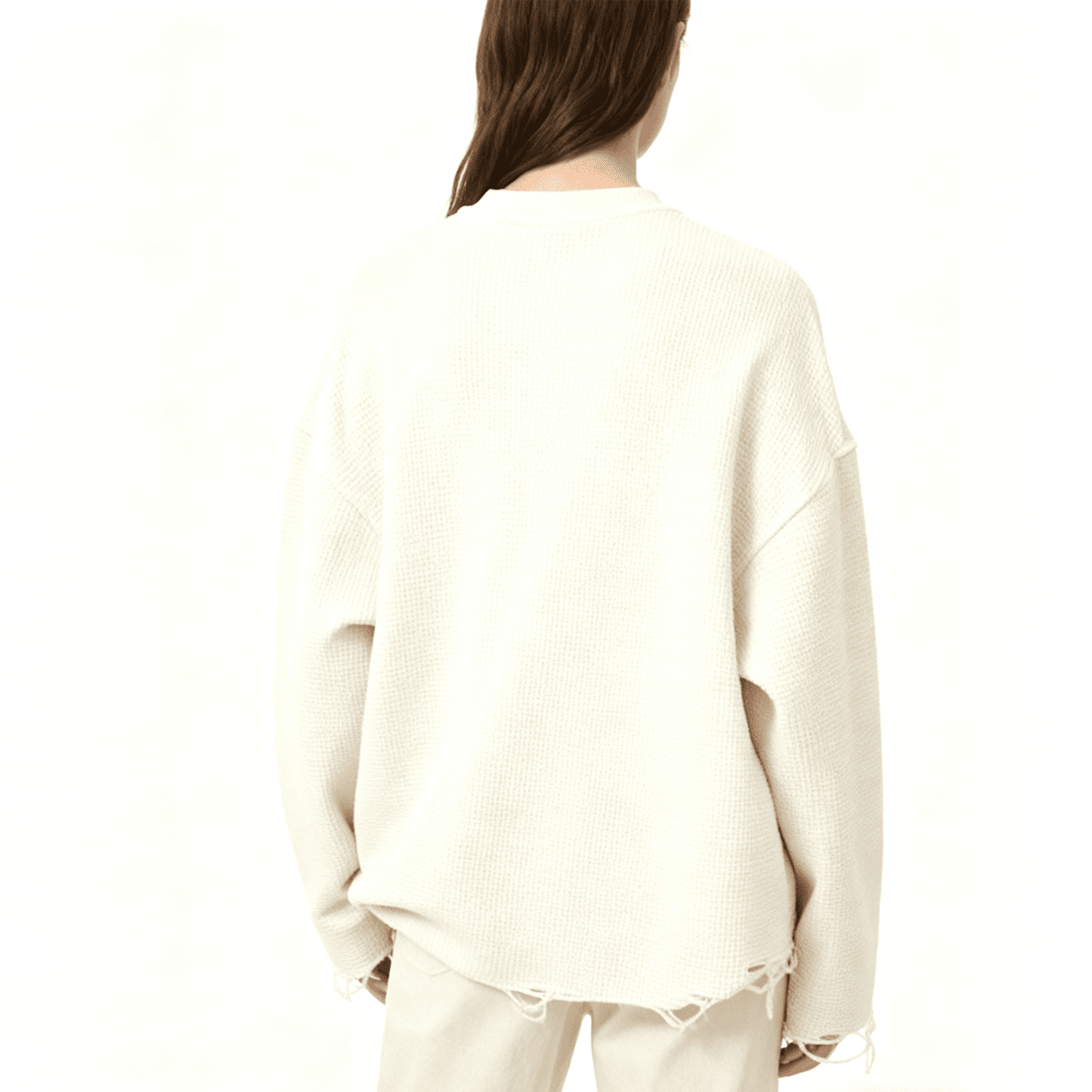 Unisex Cropped Long Sleeve Shirt